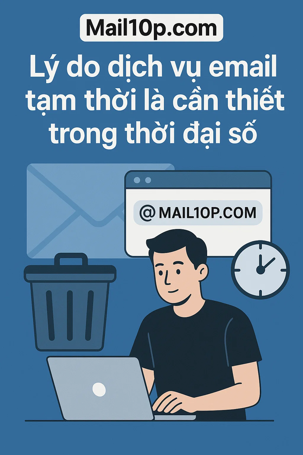 Mail10p.com Lý do dịch vụ email tạm thời là cần thiết trong thời đại số