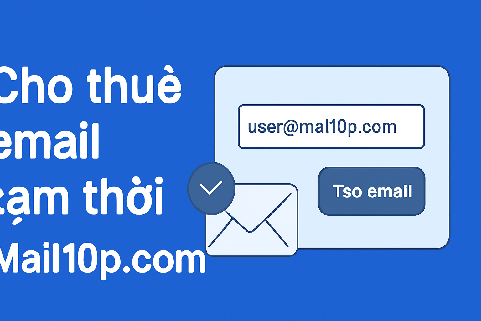 Mail10p.com: Dịch vụ cho thuê email tạm thời nhanh chóng và dễ dàng